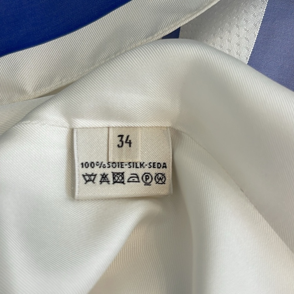 Authentic HERMES Silk Dress size 34 XS NEW - Picture 8 of 11